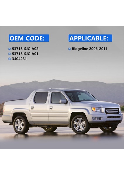 53713SJCA02 53713-SJC-A02 Honda Ridgeline 3.5l Awd 2006-2011 Için Hidrolik Direksiyon Basınç Hattı 53713-SJC-A01 (Yurt Dışından) fiyatları