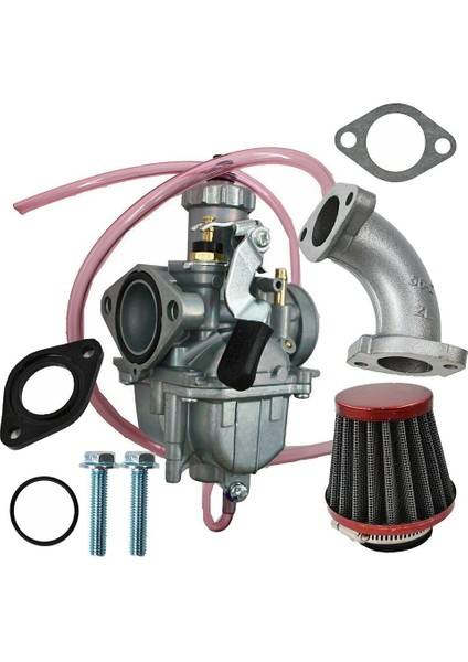 Mikuni 110CC 125CC 140CC Pit Dirt Bike Pitpro Atv Ssr Motosiklet Için VM22 26MM Karbüratör Hava Filtresi Giriş Borusu (Yurt Dışından)