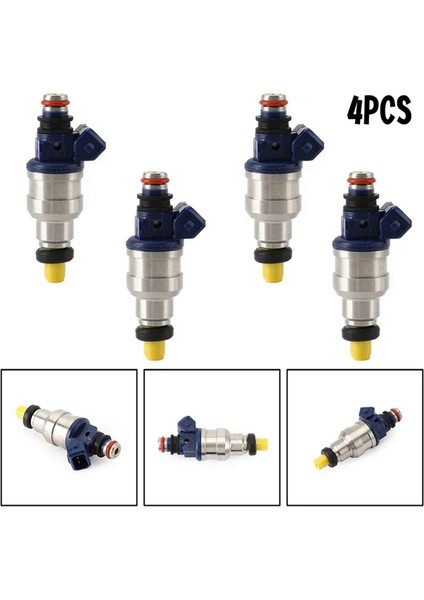 4 Adet 842-12147 MD175078 Araç Yakıt Enjektörleri MDH275 INP-065 Mıtsubıshı Eclıpse Spyder L4 2.4 99-96 Galant De 98-94 Için (Yurt Dışından) fırsatları