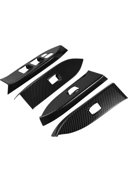 Mitsubishi Pajero 2007-2019 Araç Iç Cam Kaldırma Anahtarı Düğme Paneli Kapağı Döşeme Çerçevesi Dekoratif Aksesuarlar (Yurt Dışından) modelleri