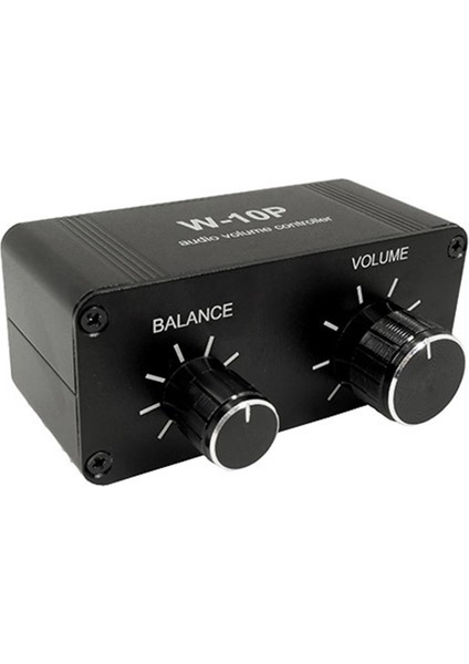 3,5 mm Rca Taşınabilir Ses Kontrol Cihazı Ön Amfisi W-10P Stereo Çift Kanallı Stereo Ses Mini Balance Müzik Ev Sesi (Yurt Dışından) fiyatları