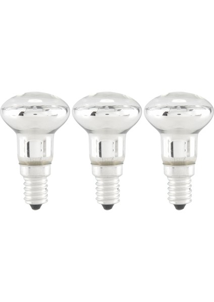 Yedek Lav Lambası E14 R39 30W Spot Vidalı Ampul Şeffaf Reflektörlü Spot Ampuller Lav Akkor 3 Adet (Yurt Dışından)