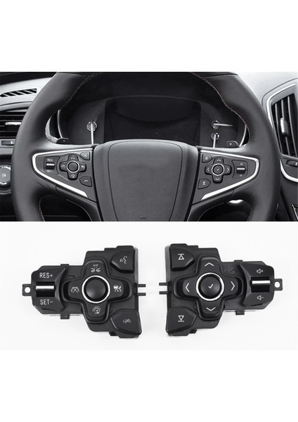 Buick Lacrosse Regal 2014-2016 A Için Direksiyon Simidi Ses Kontrol Düğmesi Seyir Kontrol Anahtarı (Yurt Dışından) fiyatları