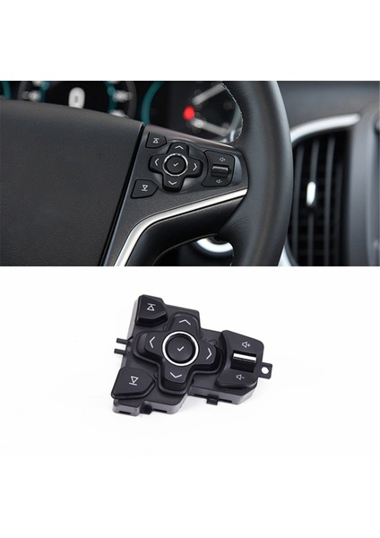 Buick Lacrosse Regal 2014-2016 Siyah Için Araba Direksiyon Simidi Ses Seviyesi Kontrol Düğmesi Direksiyon Simidi Anahtarı (Yurt Dışından) indirimleri