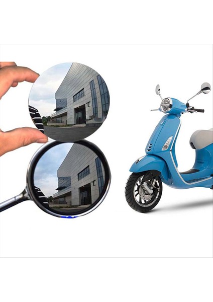 Vespa Gts Için Motosiklet Dikiz Aynası Cam Merceği Dışbükey Mercek (Yurt Dışından) fiyatları