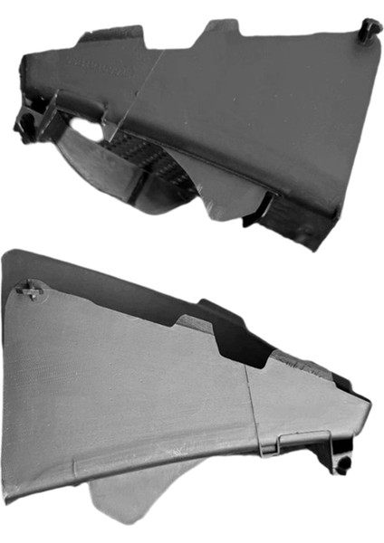 Porsche Macan Için 1 Çift Ön Tampon Hava Kanalı Kılavuz Kapağı Kapağı (Yurt Dışından) indirimleri