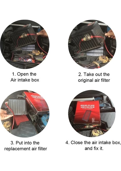 Bmw F25 F11 F10 Filtresine Uyumlu Yüksek Akışlı Soğuk Hava Girişi Hava Filtresi (Yurt Dışından) fırsatları