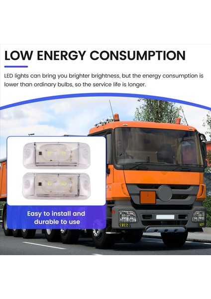 Mercedes Benz Actros Mp3 Için Ön Sinyal Lambası Kabin Tavan Işaret Işıkları (Yurt Dışından) fırsatları