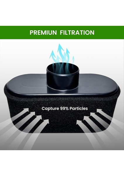 Kawasaki FR691V FR651V Için 4'lü Paket 11013-0752 Hava Filtresi (Yurt Dışından) fırsatları