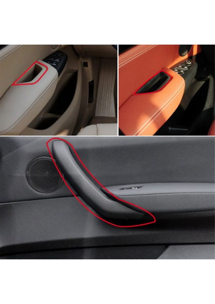 Bmw X3 X4 F25 F26 2010-2017 Lhd Için Araç Iç Kapı Kolu Kapı Paneli Çekme Kolu Kaplaması (Yurt Dışından) indirimleri