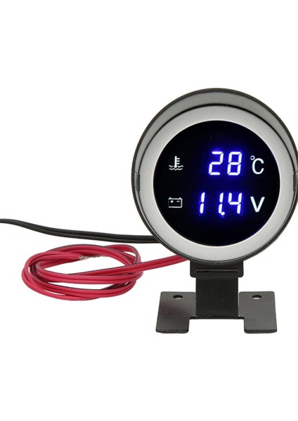 Dc 9-36V Araç Su Sıcaklık Ölçer Voltmetre Araç Motorları Su Sıcaklık Voltajı 2'si 1 Arada Su Sıcaklık Sensörlü Ölçer (Yurt Dışından) indirimleri