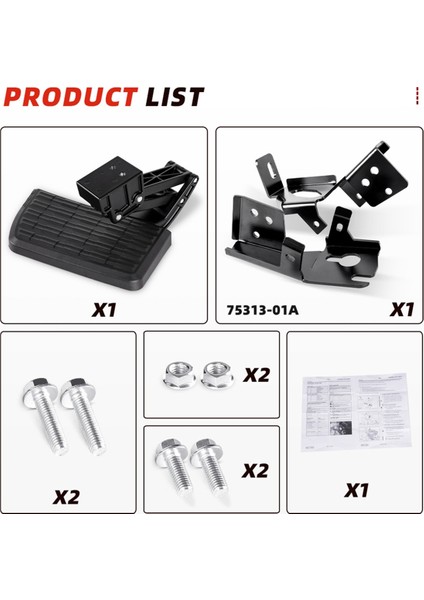 Ford F250 F350 F450 2017-2022 Super Duty Için Geri Çekilebilir Araç Arka Bagaj Kapağı Basamağı (Yurt Dışından) fırsatları