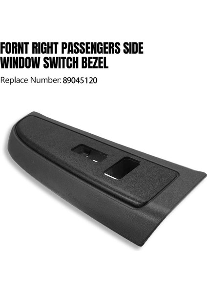 Chevy Silverado Avalanche Gmc Sierra 1500 2500 3500 03-07 Için Ön Yolcu Kapısı Cam Anahtarı Çerçevesi 89045120 (Yurt Dışından) fırsatları