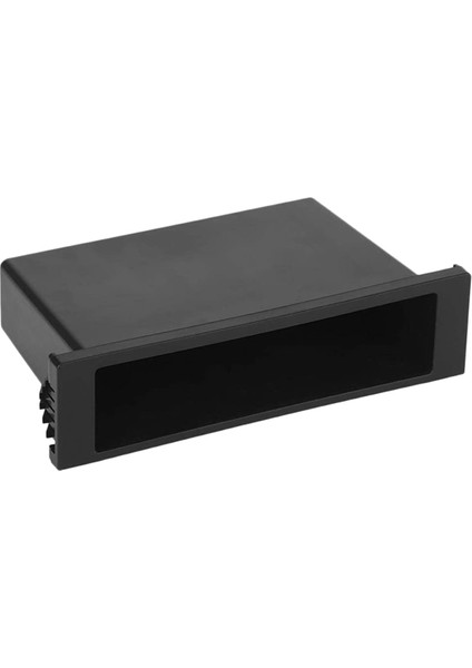 Stereo Radyo Için Evrensel Araba Çift 1 Din Gösterge Paneli Bardak Tutucu Saklama Kutusu Plastik (Yurt Dışından)