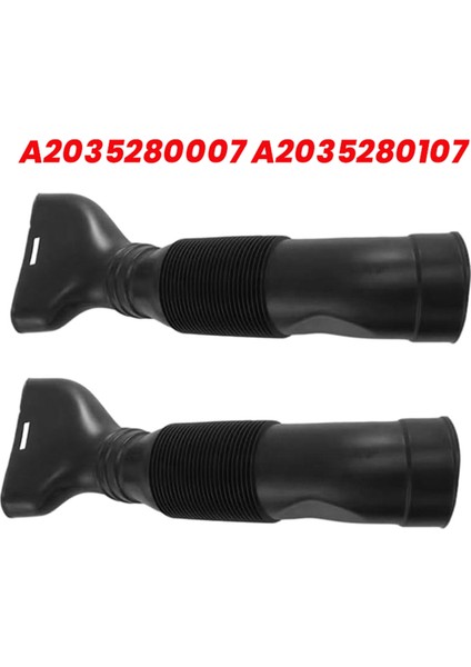 Mercedes Benz C-Serisi W203 C240 C320 2001-2005 A2035280007 2035280107 Hava Giriş Borusu Için 1 Çift Araç Hava Kanalı Giriş Hortumu (Yurt Dışından) fırsatları