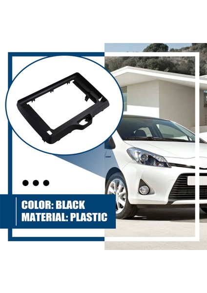 Toyota Yaris 2019+ Üst Düzey Sağdan Direksiyonlu Araç Çerçevesi Fasya Adaptörü Android Radyo Gösterge Paneli Montaj Kiti (Yurt Dışından) indirimleri