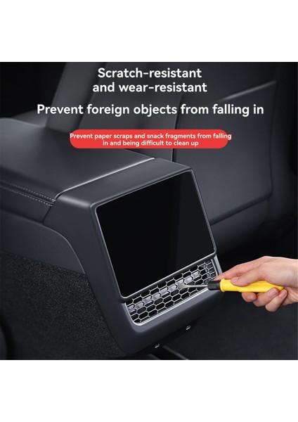 Tesla Model 3/y Abs Siyah Iç Aksesuarlar Arka Hava Çıkışı Trim Koruyucu Kapak Model 3 Highland Dekor Parçaları Lhd (Yurt Dışından) fiyatları