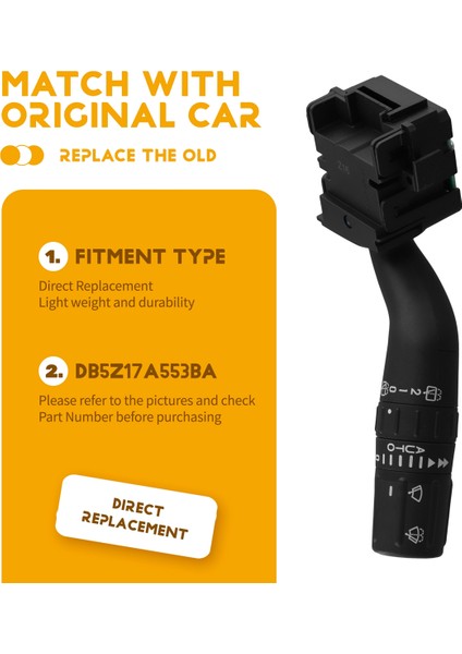 Ford Explorer 11-16 Edge 11-14 DB5Z17A553BA Için Yağmura Duyarlı Silecekli Otomatik Silecek Anahtarı DB5Z-17A553-BA (Yurt Dışından) indirimleri