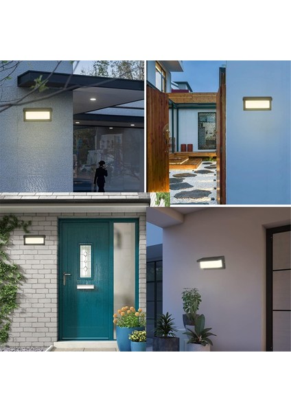 6W LED Dış Mekan Veranda Işığı Güneş Enerjili Işık IP65 Akıllı Işık (Yurt Dışından) fırsatları