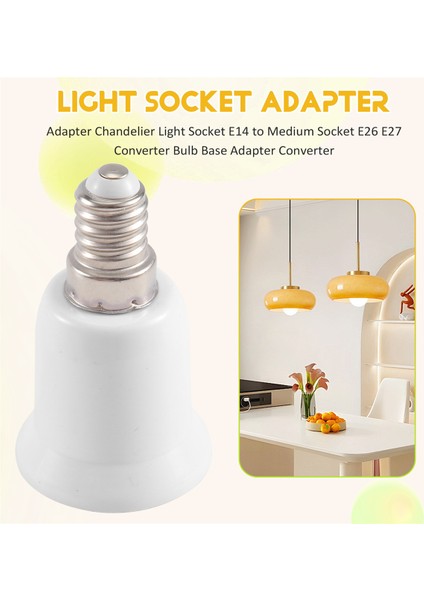E14 - E26 E27 Adaptörü Avize Işık Duyu E14 - Orta Duy E26 E27 Dönüştürücü Ampul Tabanı Adaptörü Dönüştürücü (Yurt Dışından) fırsatları