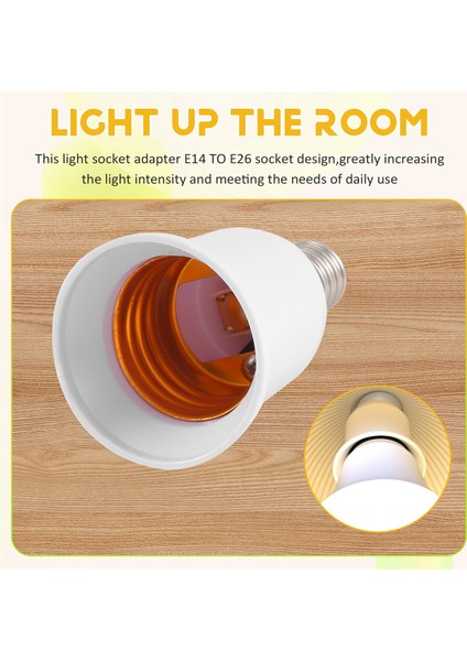 E14 - E26 E27 Adaptörü Avize Işık Duyu E14 - Orta Duy E26 E27 Dönüştürücü Ampul Tabanı Adaptörü Dönüştürücü (Yurt Dışından) indirimleri
