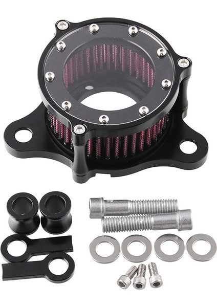 Sportster XL883 XL883N Için Hava Temizleyici Giriş Filtresi Sistemi Kiti (Yurt Dışından) modelleri
