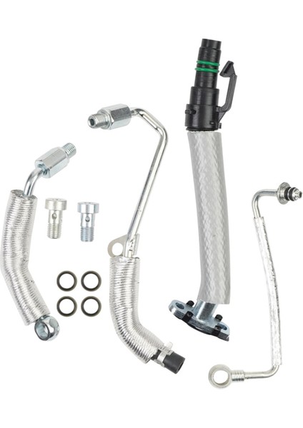 Buick Encore Chevy Cruze 1.4l L4, 55592600 25198546 25200947 55587854 Için Turbo Yağ Dönüş Drenaj ve Yağ Besleme Borusu Kiti (Yurt Dışından) fiyatları