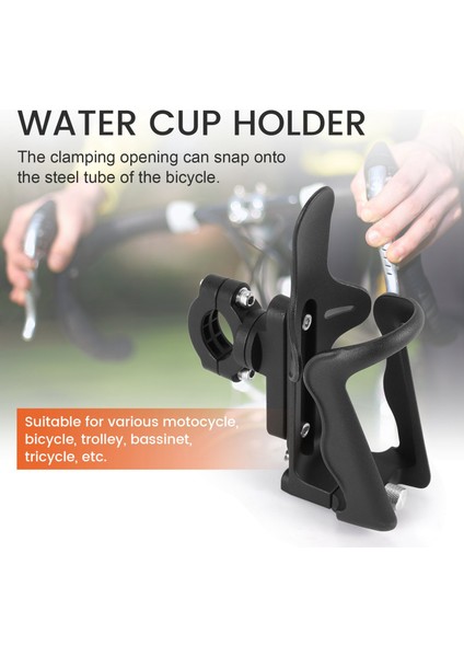 Motosiklet Bardak Tutucu Içecek Tutucu Döner Gidon Bisiklet Su Bardak Tutucu Motosiklet Şişe Tutucu Evrensel (Yurt Dışından) fırsatları