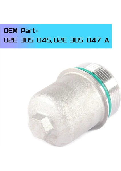 Vw Beetle Jetta Passat Audi A3 Q2 Tt Skoda 02E305047A, 02E305045 Için Yeni Otomatik Şanzıman Filtre Muhafazası DQ250 02E (Yurt Dışından)