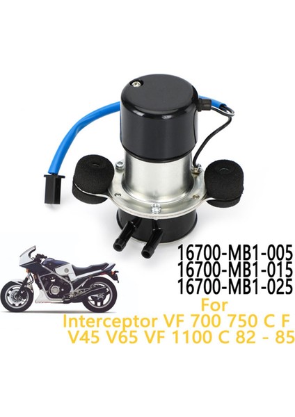 16700-MB1-005 Honda VF700 Manga VF700F VF750C VF1100C 1982-1985 Için Motosiklet Yakıt Pompası 16700-MB1-015 16700-MB1-025 (Yurt Dışından) fırsatları