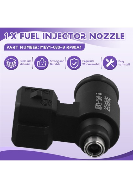 MEV1-080-B RP80A1 Iki Delikli Motosiklet Yakıt Enjektör Memesi (Yurt Dışından) fırsatları