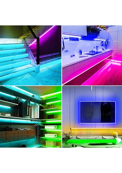 5m WS2812B LED Şerit 5V 144 Piksel Led'ler/m Ayrı Ayrı Adreslenebilir IP20 Su Geçirmez Esnek Bant Lamba Çubuğu (Yurt Dışından) fiyatları