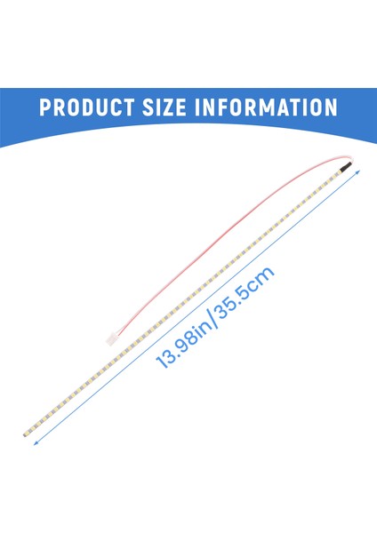 Ccfl LCD Ekranını Monitöre Güncellemek Için 355MM LED Arka Aydınlatma Şeridi Kiti (Yurt Dışından) fırsatları