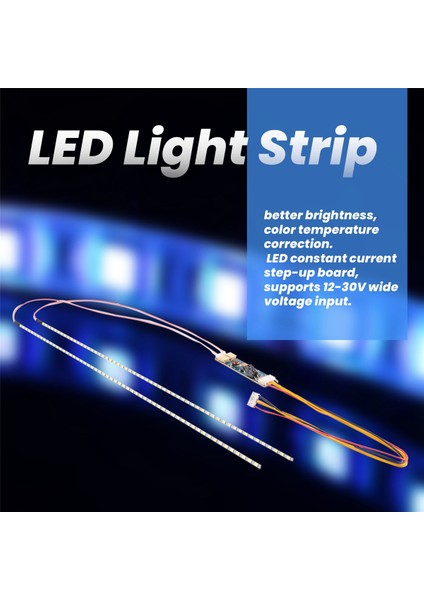 Ccfl LCD Ekranını Monitöre Güncellemek Için 355MM LED Arka Aydınlatma Şeridi Kiti (Yurt Dışından) indirimleri