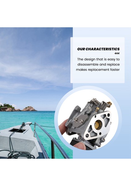 Yamaha 3hp 2 Zamanlı Dıştan Takmalı Motorlar Için 6L5-14301-00 Karbüratör (Yurt Dışından) fiyatları