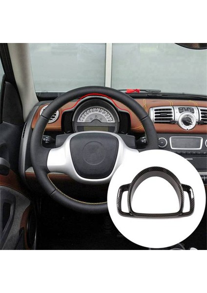 Mercedes-Benz Smart Fortwo 09-15 Orta Konsol Gösterge Paneli Çerçevesi Dekoratif Çerçeve Karbon Fiber Doku Stili (Yurt Dışından) fiyatları