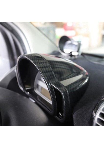 Mercedes-Benz Smart Fortwo 09-15 Orta Konsol Gösterge Paneli Çerçevesi Dekoratif Çerçeve Karbon Fiber Doku Stili (Yurt Dışından) fırsatları