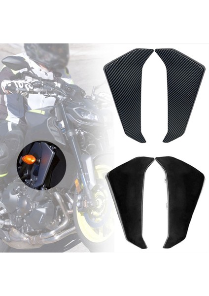 Yamaha MT09 Mt-09 mt 09 2017-2020 Için Siyah Motosiklet Radyatör Yan Panelleri Koruyucu Kapak Kaplaması (Yurt Dışından) modelleri
