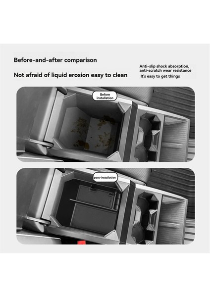 Tesla Cybertruck Iç Aksesuarları Lhd Için Araç Saklama Kutusu Orta Konsol Kol Dayanağı Saklama Tepsisi Düzenleme (Yurt Dışından) fırsatları