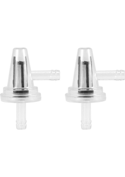 2x Motosiklet Şeffaf Sıralı Gaz Sağ Açı Yakıt Filtresi 1/4 6/7mm Bisiklet (Yurt Dışından) fiyatları