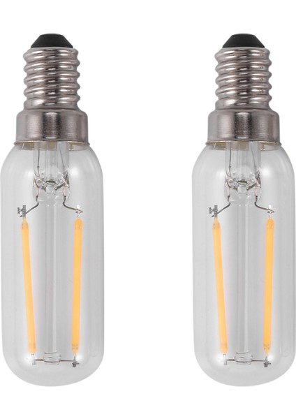 2x E14 3W LED Davlumbaz Davlumbaz Ampulü Sıcak Beyaz (Yurt Dışından)