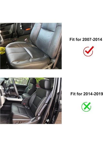 Chevy Avalanche Silverado Suburban Tahoe Gmc Sierra Yukon 2007-2010 Aksesuarları Için Araç Alt Koltuk Kılıfı Değişimi (Yurt Dışından) indirimleri
