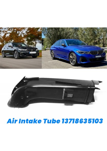 Bmw M3 G20 G21 G22 G23 G26 G28 G42 220I 230I 2018-2022 Için Araç Hava Giriş Borusu 13718635103 Giriş Kanalları Hava Kanalı (Yurt Dışından) indirimleri