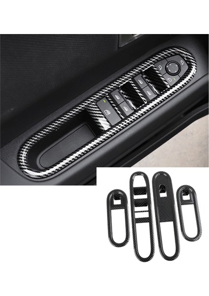 Bmw Mini Countryman U25 24-25 Aksesuarları Lhd Için Araba Kapı Kol Dayama Paneli Kolu Tutucu Pencere Kaldırma Anahtarı Düğmesi Kapağı (Yurt Dışından) modelleri