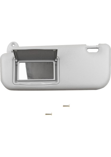 Toyota Corolla 2014, 2015, 2016, 2017 Için 74320-02B21, 74310-02K91 Araç Güneşliği, Aynalı Otomatik Aksesuarlar Gri (Yurt Dışından) indirimleri