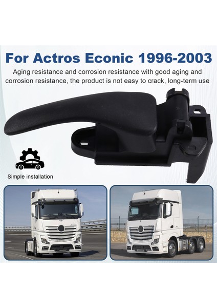 9417200066 Mercedes Benz Actros Econic 1996-2003 Kamyon Itfaiye Aracı Kapı Kolu Aksesuarları Için Sol Iç Kapı Kolu (Yurt Dışından) indirimleri