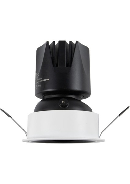 Tuya Zigbee Akıllı Kısılabilir Spot Işığı 12W LED Spot Işığı Parlama Önleyici A (Yurt Dışından)