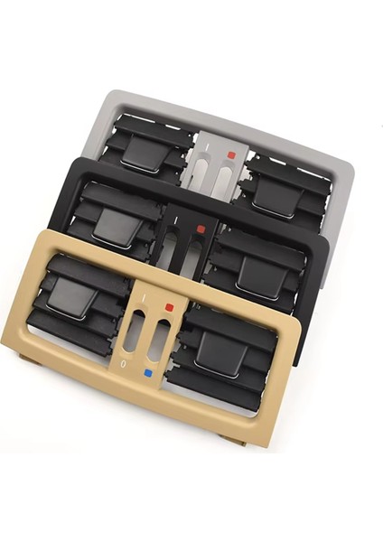 Bmw E60 E61 5 Serisi Bej Arka Klima Havalandırma Izgarası Kapağı Ac Çıkış Kanalı Kaplaması (Yurt Dışından) modelleri