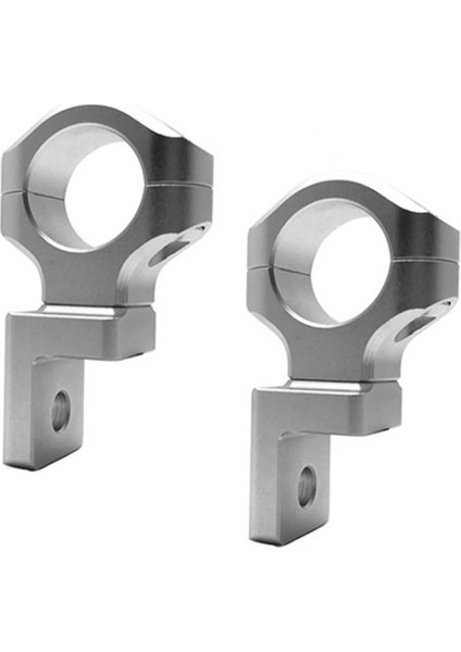 Bmw Için 2 Adet Motosiklet LED Yardımcı Sis Lambası Braketi (Yurt Dışından)