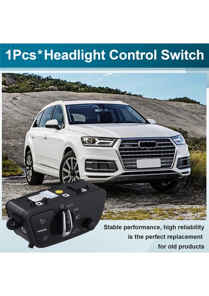 4M0941531AA Araba Far Kontrol Anahtarı Far Düğmesi Anahtarı Audi A4 A5 S4 Q5 Q7 4M0941531 Aa Far Ayarlayıcı (Yurt Dışından) indirimleri